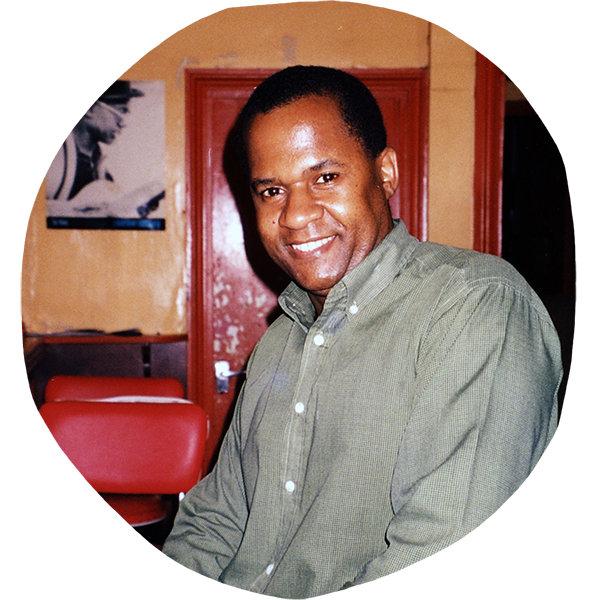 Rob channelling late-50s Miles Davis in green button-down shirt