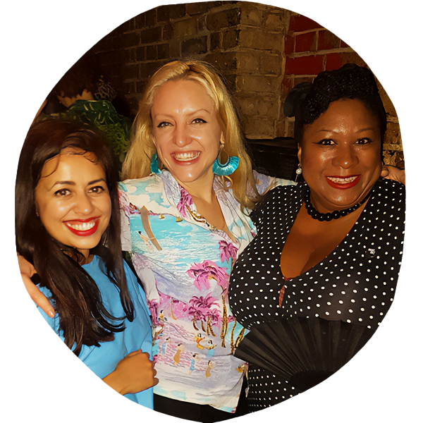 Romayne, Holly, and Sharon